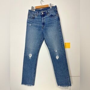 Levi's Blue Straight Leg Jeans
